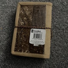 WH Smith Travelled Notebook – A6 – Unlined – Approx. 50 Sheets – (E)