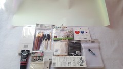Lot of Miscellaneous Art and Craft Supplies Mixed Items Paint Brush, tags n More