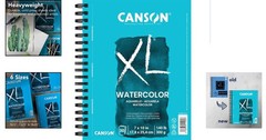 XL Series Watercolor Paper, Wirebound Pad, 7×10 inches, 30 Sheets 140lb/300g …