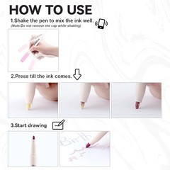 TRANSON 12pcs Outline Shimmering Markers Metallic Neon Drawing Art Craft Pens