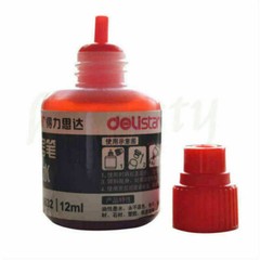 1pc S632 Permanent Marker Refill Ink For Marker Pen Black/Red/Blue Ink