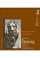 Strathmore 400-108 400 Series Drawing, Smooth Surface, 18 by 24, 24 Sheets ,