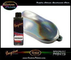 INSPIRE SPECTRACOAT SILVER 4oz AIRBRUSH, CUSTOM PAINT, SPECTRAFLAIR, ARTIST