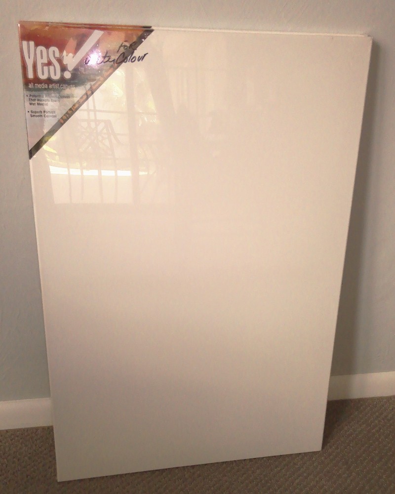 SEALED Yes! All Media Stretched Canvas 2 Pack 20×30″ Canvas 3/4 in Deep