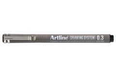 Artline Drawing Pens 1 Count (Pack of 1), Black