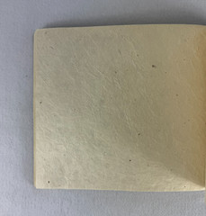 Handmade Leather Sketchbook Artist Journal – Artisan Fiber Paper 11.25 x 9.25