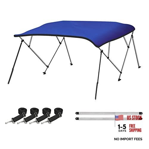 10 Optional Colors Available 3-4 Bow 13 Bimini Top Cover – 13 Different Sizes