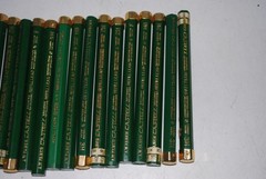 Vtg Lot of 17 AW Faber‑Castell Lead Refill Tubes – Mixed Leads – Some Missing