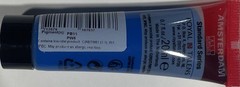 Amsterdam Standard Series Acrylic Paint – Primary Cyan, 20 ml Tube 0.7 fl oz