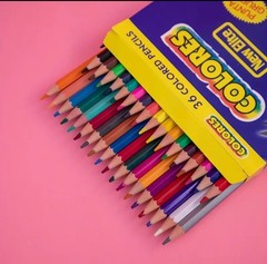 36 Colored High-Quality Soft Core Oil-based Pencil Set