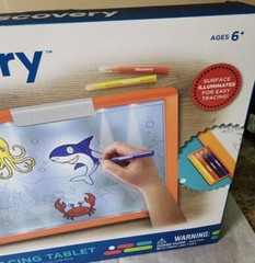 Discovery Kids Discovery Toy Kids Tracing Tablet LED 6+ NEW E4