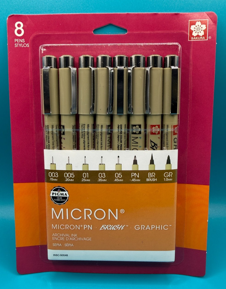 Sakura Pigma Micron 8 PENS (50048)