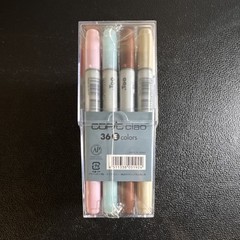 Copic Ciao 36E Colors Multicolor Solid Finish Colored Marker Set