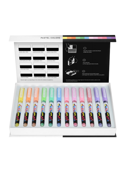 Karin Pigment DecoBrush Pastel Colours BRUSH MARKERS /PENS KAR29C7