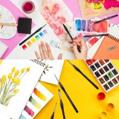 15pc Detail Paint Brushes Set Miniature Fine Art Acrylic Oil Model Face Nail