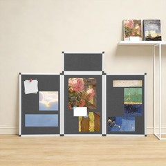Free Standing Versatile Layout Folding Presentation Board Rotates 360° Degrees
