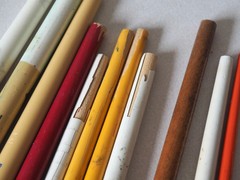 Vintage Artist Paint Brushes Lot M. Grumbacher NY Simmons White Sable Quill Sign