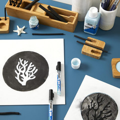 Easy Peel Liquid Latex Masking Fluid – Drawing Gum – Dries Quickly – for Ink – W