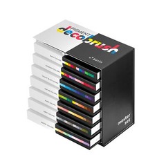 Karin Marker DECOBRUSH Marker Master, One Size, Mullticolor 1 Count (Pack of 1)