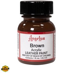 Acrylic Leather Paint, 1 oz., Brown