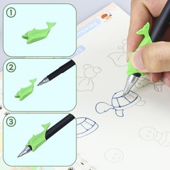 6PCS Magic Practice Copybook for Kids – Reusable Grooved Handwriting Practice…