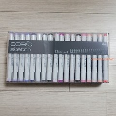 Copic Sketch Marker 72 Color Set A, B, C, D, E