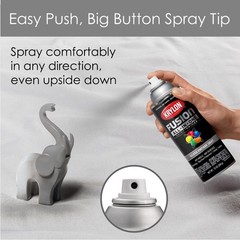 Krylon K02726007 Gloss Vintage Gray Fusion All-in-1 Spray Paint 12oz.(Pack of 6)