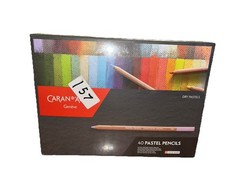 New-Sealed Caran d’Ache Color Pencils 40 Complete Set Pastel
