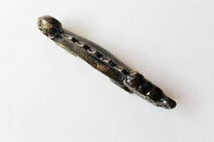 4.9″ Painting Calligraphy Iron Dragon Shape Sumie Brush Rest Paperweight Tool