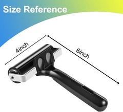4 Inch Rubber Roller with Handle, Printmaking for Gluing, Printing,…