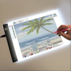 A4 LED Light Board for Rhinestone Painting USB Powered Light Pad for Drawing