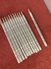 NICK AND PULL MARKERS BLAISDELL PEEL -OFF (12) Markers 156-T White VINTAGE