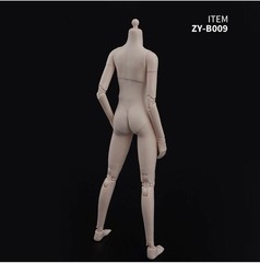 ZY TOYS 1/6 Scale MEDIUM Bust PALE skin tone female body N002
