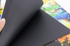 Black paper Sketch Pad – 140 gsm paper (Spain origin) – A4 size (20 sheets)