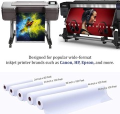 Polyester Matte Canvas Roll Quick Dry for Inkjet Printer 200 290 300 420GSM