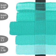 Fluid Acrylics Teal 8 Fl Oz Bottle Professional Acrylic Paint Opaque