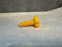 Crayola Projector Easel Plastic Art Station Bolt & Nut Replacement Screw Yellow