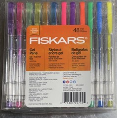 Gel Pens Medium Point .8mm 48/Pkg Color As Shown In Pictures