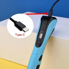 New Style 3D Printing Pen Set for Kids with PLA Filament Power Supply Travel Cas