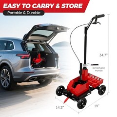Parking Lot Striping Machine, 3-IN-1 Straight &Freehand Curve &Circle