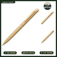 Fast-Drying Refillable EnerGel Gel Pen, 0.7mm, Gold Barrel – Perfect for Lefties