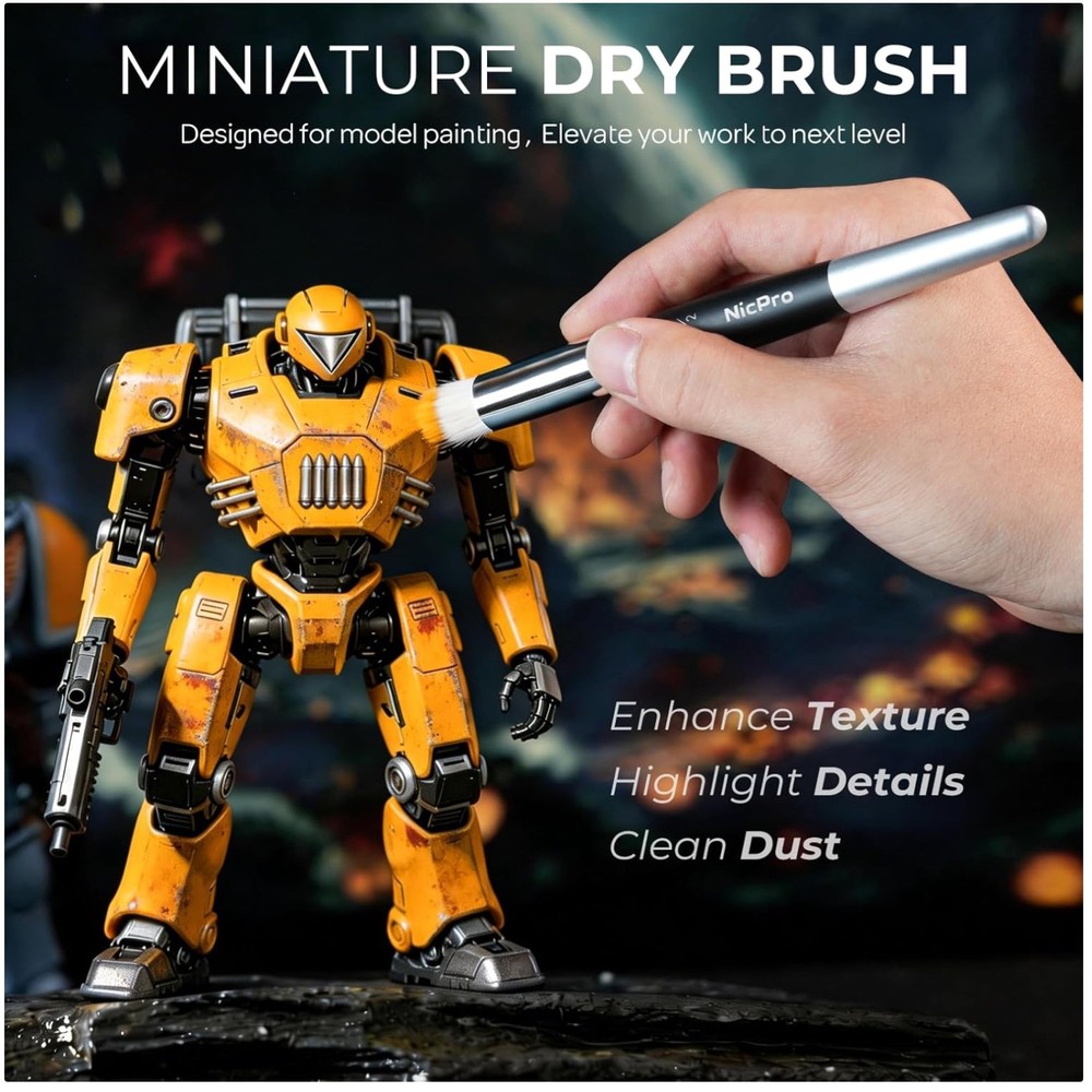 Ultimate 31PCS Paint Brush Set for Miniature Painting
