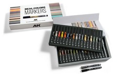Real Colors Markers Acrylic Paint Special Box Set (34)
