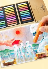 YYMIYU Neutral Color Chalk Pastels for 12 Count (Pack of 1), 12 Colour