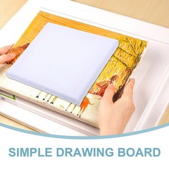 5Pcs White Blank Wooden Canvas Panels for Painting Acrylic and Oil Art Projects