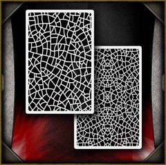 Leaf Pattern B Airbrush Stencil Template Airsick