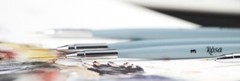 Professional watercolor Brush set, Round Brush, Linner, Travel, make your set