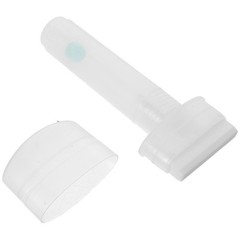 Empty Fillable Blank Paint Pen Flat Heads Tube Clear Refillable Marker