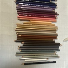 Prismacolor Premier Colored Pencils 72 Count Set Tin Sanford Used
