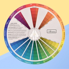 1PCS Rgb Color Wheel International Standard Color Card Gradient Colour Circle US